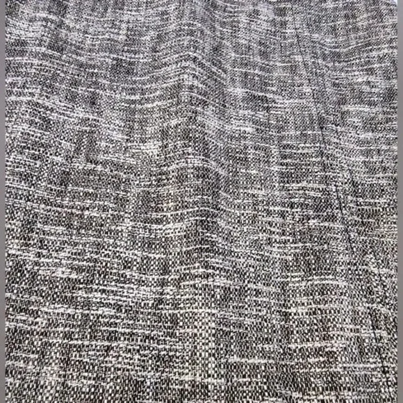 ✨️4/$20. Anne Taylor LOFT Nwot Petite A Line Skirt Lined Tweed Beige Black Women - Picture 11 of 13